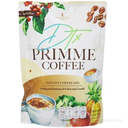 Cà phê thải độc giảm cân DTX Primme Coffee Thái Lan ảnh 1