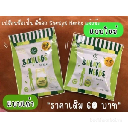 Viên uống giảm mỡ bụng Detox Sheaya Herbs Thái Lan ảnh 2