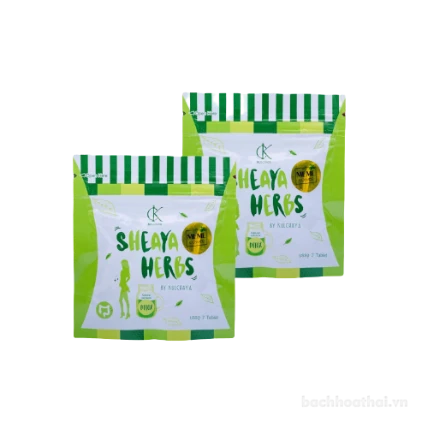 Viên uống giảm mỡ bụng Detox Sheaya Herbs Thái Lan ảnh 1
