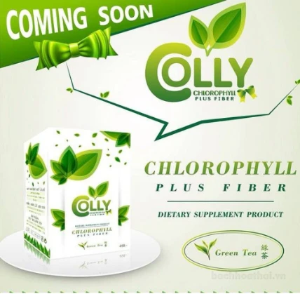 Trà xanh giảm cân Colly Chlorophyll Plus Fiber Thái Lan ảnh 4