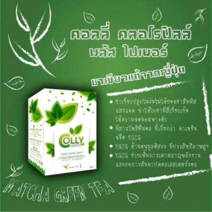 Trà xanh giảm cân Colly Chlorophyll Plus Fiber Thái Lan ảnh 13