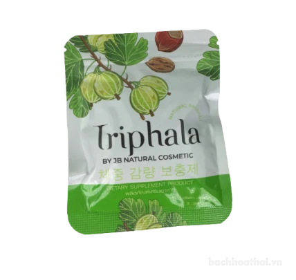 Viên uống giảm cân đẹp da Triphala By JB Natural cosmetic Thái Lan ảnh 1