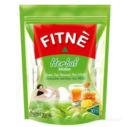 Trà giảm cân túi lọc Green Tea Flavored TRA FITNE Thái Lan ảnh 3