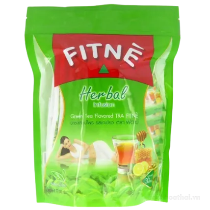 Trà giảm cân túi lọc Green Tea Flavored TRA FITNE Thái Lan ảnh 1