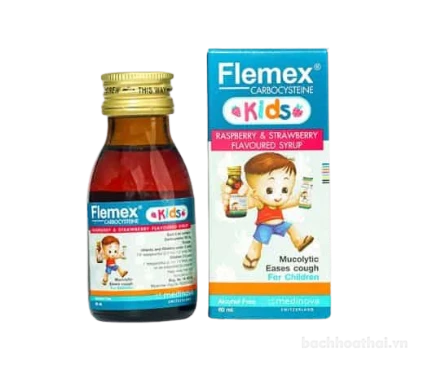 Siro ho trẻ em Flemex Carbocysteine Kids Thái Lan ảnh 1