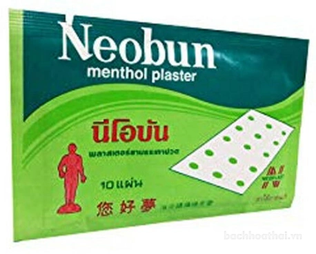 Cao dán giảm đau Neobun Mothod Plaster ảnh 17