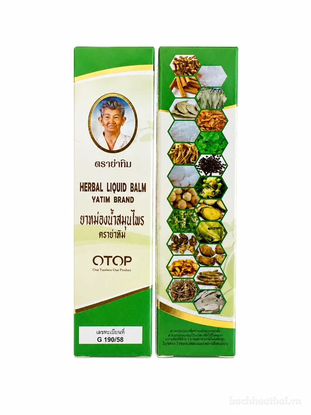 Dầu lăn sâm thảo dược Bà Già Yatim OTOP ảnh 13