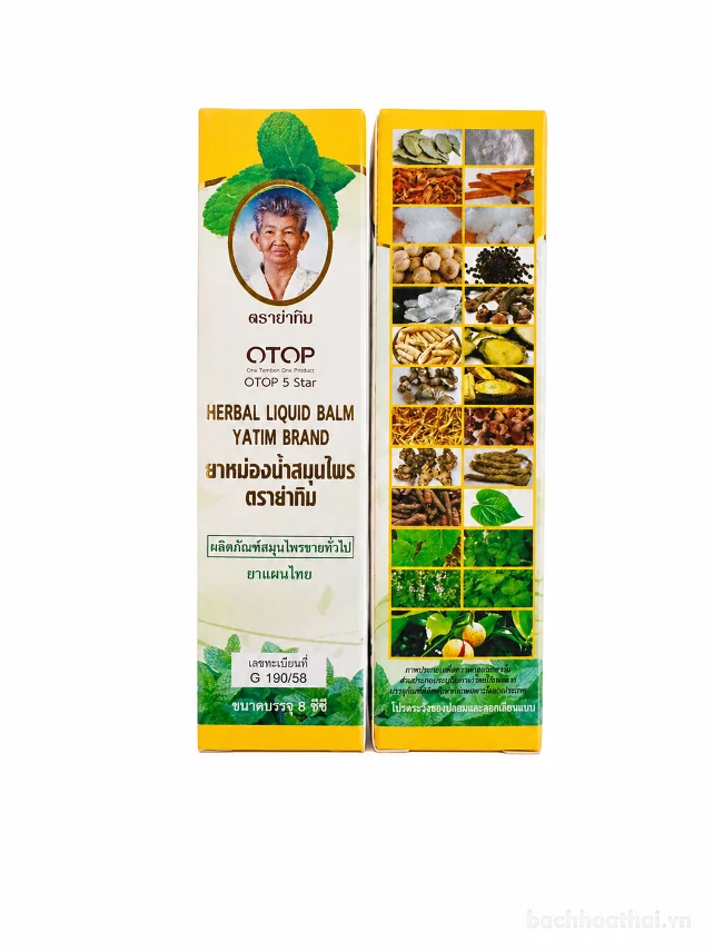 Dầu lăn sâm thảo dược Bà Già Yatim OTOP ảnh 15