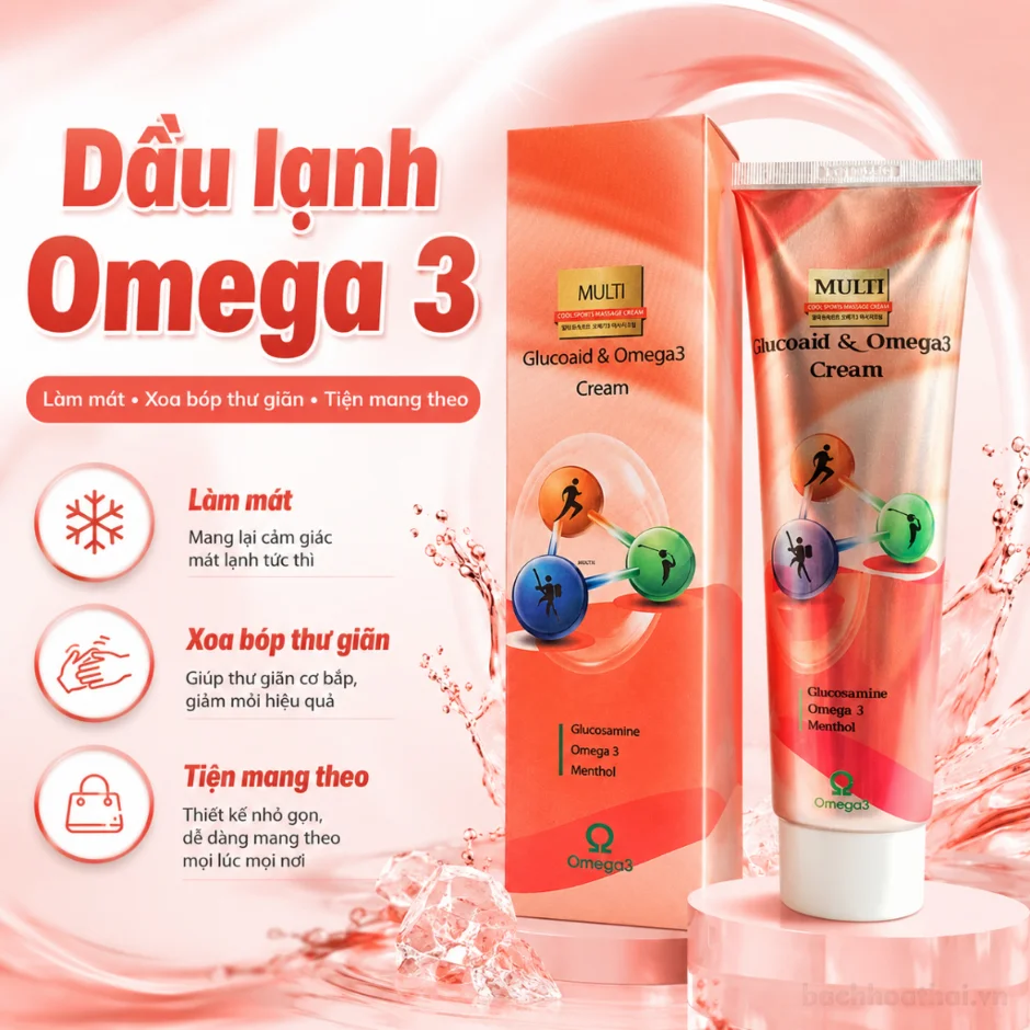 Dầu lạnh xoa bóp khớp chiết xuất xương rồng Cactus Glucosamine 150ml Hàn Quốc ảnh 6