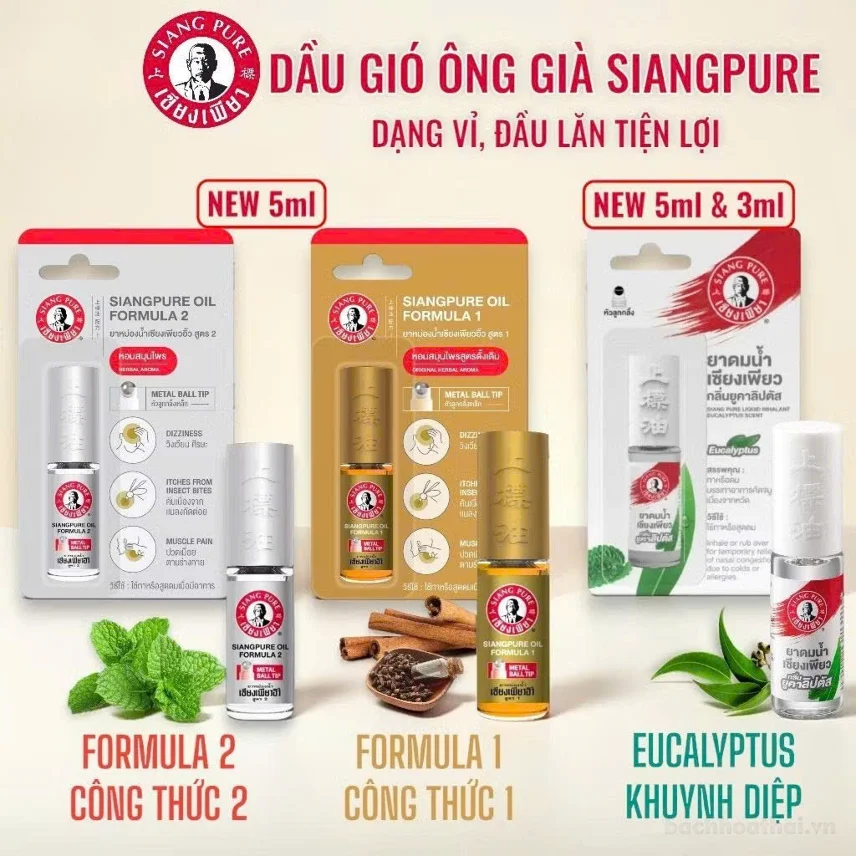Dầu lăn ông già Siang Pure Ball Tip ảnh 7