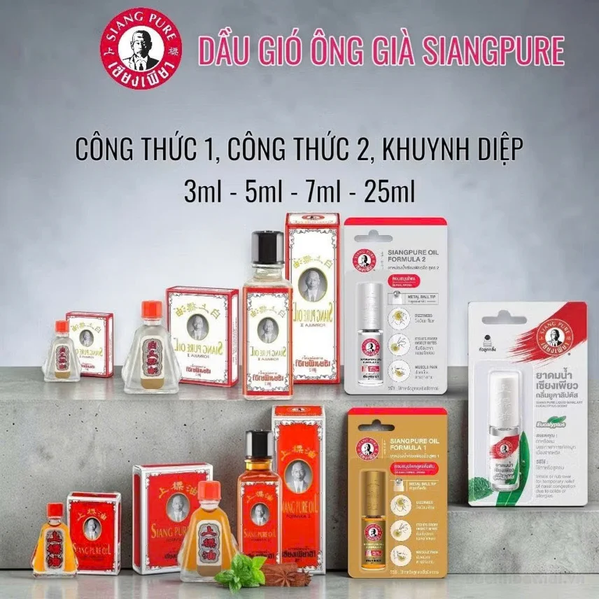 Dầu lăn ông già Siang Pure Ball Tip ảnh 8