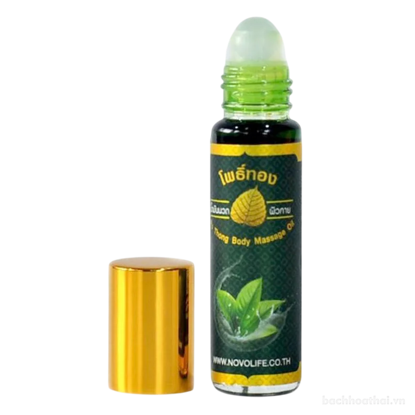 Dầu xanh bồ đề Thái Lan Pho Tong Cooling Green Balm ảnh 17