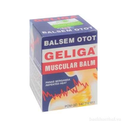 Dầu cù là lửa Geliga Muscular Balm Balsem Otot ảnh 2