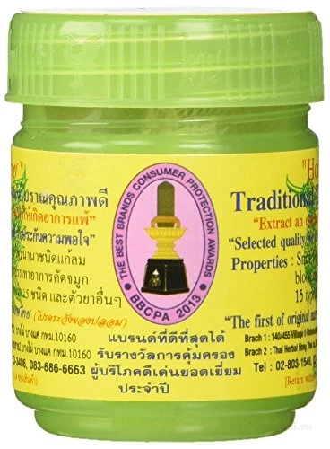 Dầu hít thảo dược Hongthai Brand Compound Herb Inhaler  ảnh 4