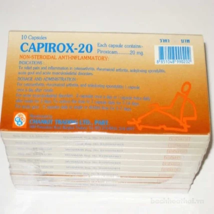 Thuốc trị đau xương khớp gout Capirox-20 Thái Lan ảnh 4