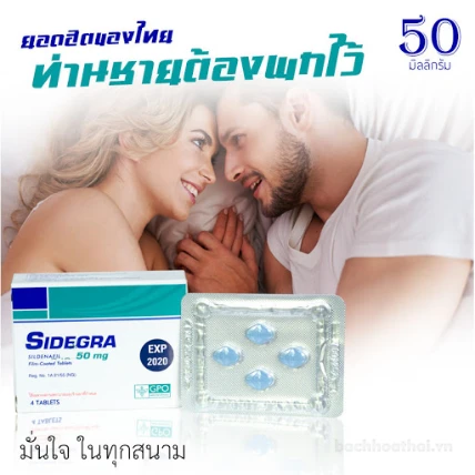 Cường dương Sidegra Sildenafil Tablets Thái Lan ảnh 7