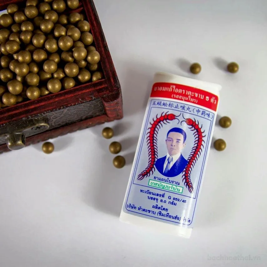 Viên ngậm thảo dược trị ho Takabb Anti-cough Pill Thái Lan ảnh 5