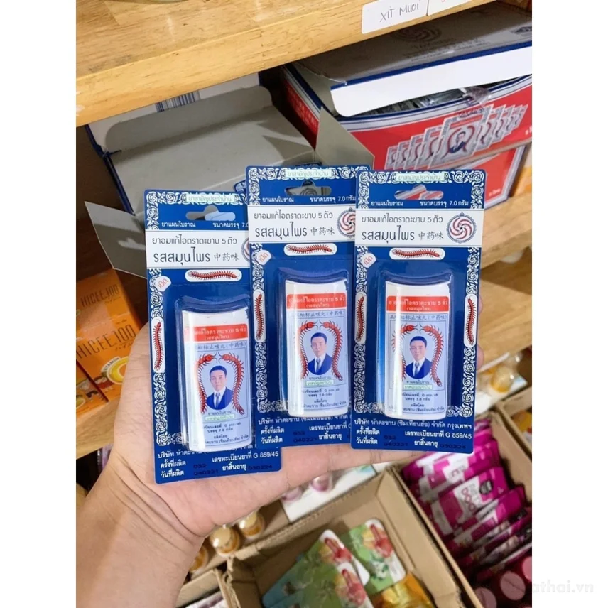 Viên ngậm thảo dược trị ho Takabb Anti-cough Pill Thái Lan ảnh 11