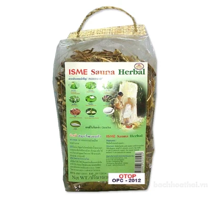 Thảo dược xông hơi giải cảm ISME Sauna Herbal Thái Lan ảnh 7