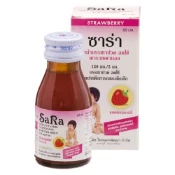 Ảnh sản phẩm Siro hạ sốt giảm đau trẻ em Sara Paracetamol Oral Suspension For Children Thái Lan 2