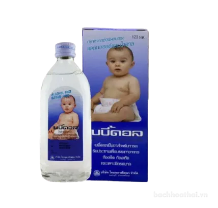 Bebidol Thái Lan dùng cho trẻ em bị khó tiêu đầy hơi chướng bụng ảnh 1