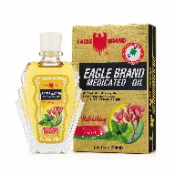 Dầu gió xanh hiệu con ó Eagle Brand Medicated Oil ảnh 16