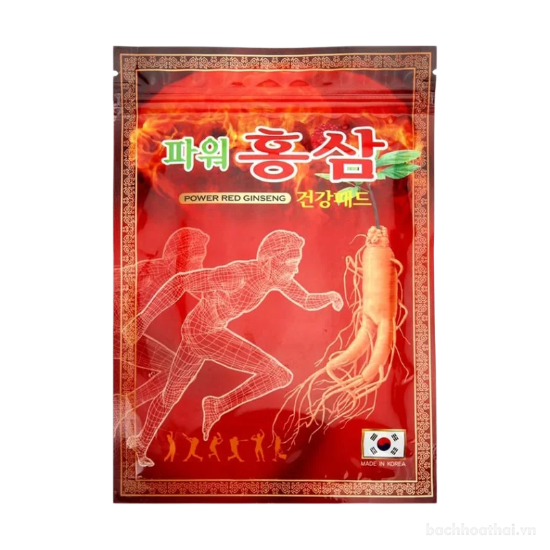 Cao dán hồng sâm trị nhức mỏi HIMENA (gói 20 miếng) ảnh 17