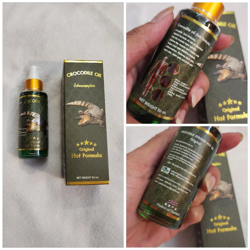 Dầu xoa bóp Ngựa Vàng Golden Horse Massage Oil  ảnh 4