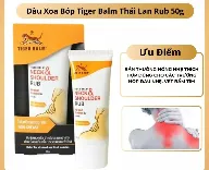 Kem Tiger balm Muscle Rub, miếng dán Plaster-RD giảm bong gân cơ ảnh 15
