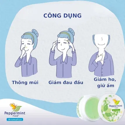 Dầu gió bạc hà Thái Lan dạng thỏi sáp Peppermint Field Balm Gel Stick 
 ảnh 9