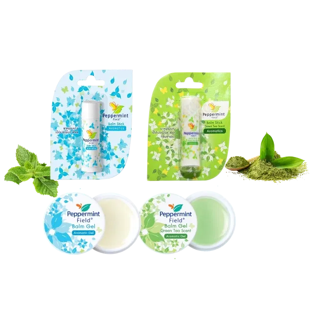 Dầu gió bạc hà Thái Lan dạng thỏi sáp Peppermint Field Balm Gel Stick 
 ảnh 1