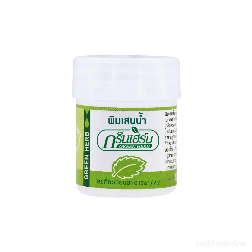 Dầu khuynh diệp Green Herb Borneol  ảnh 13
