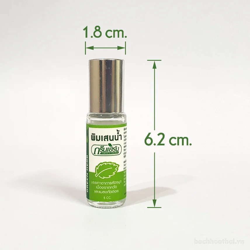 Dầu khuynh diệp Green Herb Borneol  ảnh 11