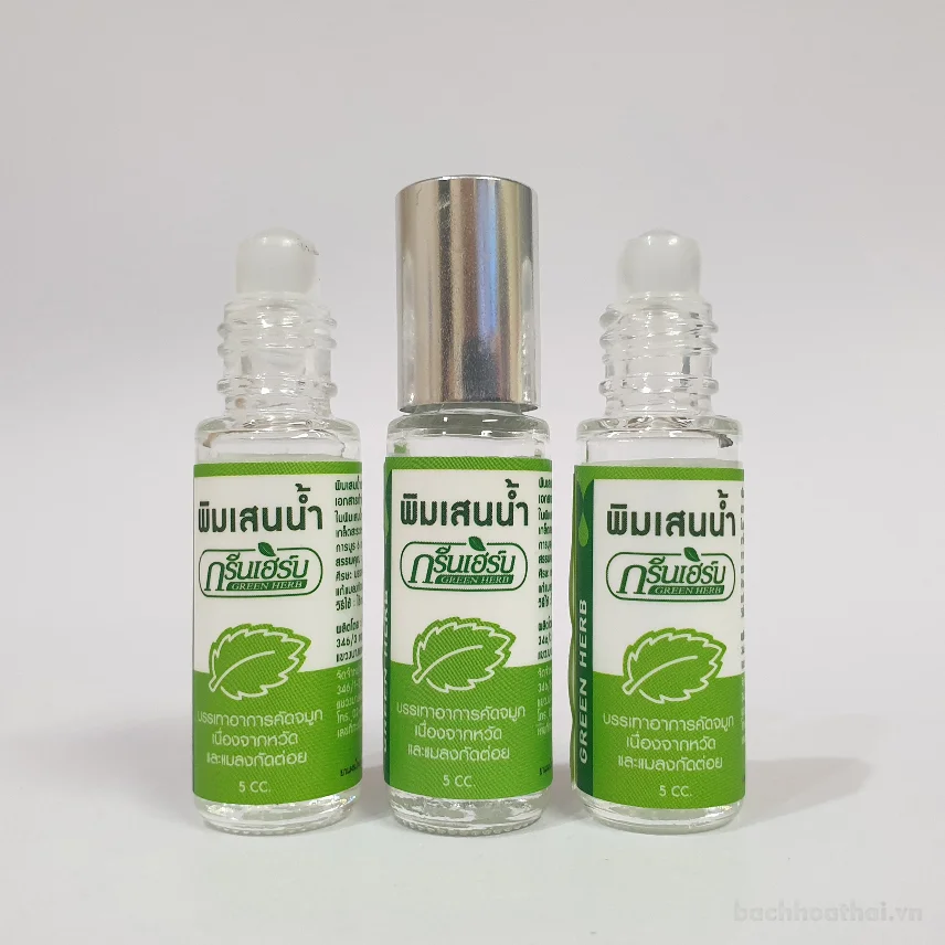 Dầu khuynh diệp Green Herb Borneol  ảnh 12