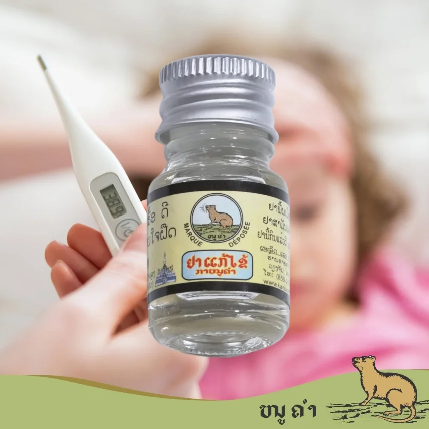 Dầu khuynh diệp con chồn KanouKham Lao Marque Deposee 5cc
 ảnh 3