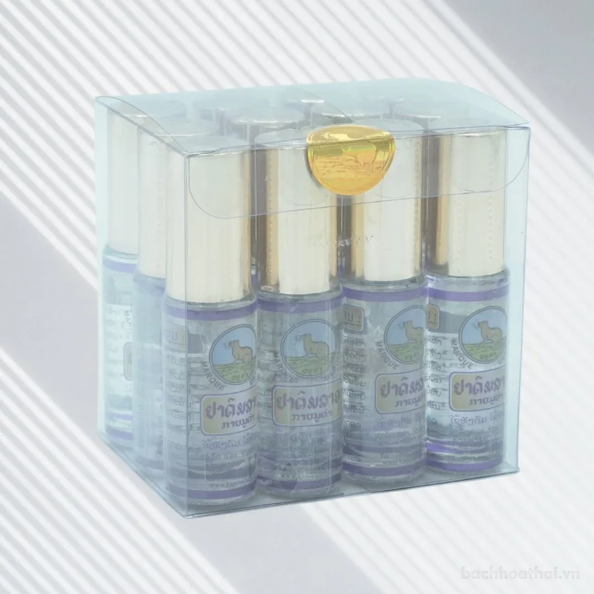 Dầu khuynh diệp con chồn KanouKham Lao Marque Deposee 5cc
 ảnh 8