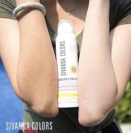 Xịt chống nắng nâng tone da Sivanna Colors Cactus Carefree Protection Spray 150ml ảnh 2