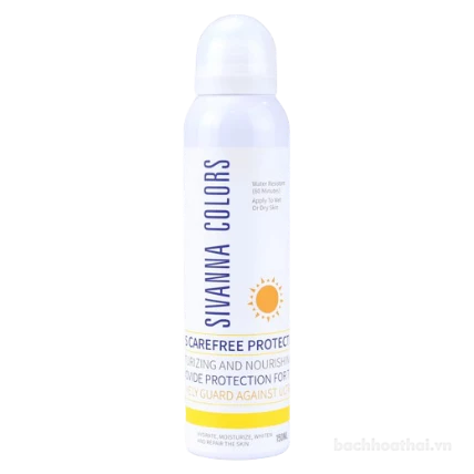 Xịt chống nắng Sivanna Colors Cactus Carefree Protection Spray ảnh 1