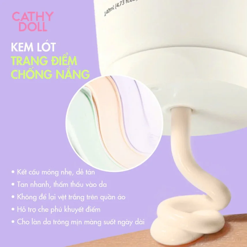 Kem chống nắng Cathy Doll CC Body Sun Primer SPF 50+ PA++++ ảnh 6
