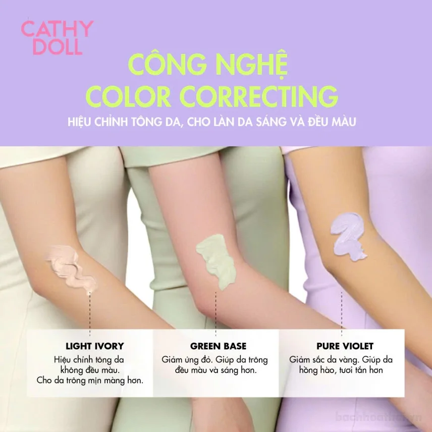 Kem chống nắng Cathy Doll CC Body Sun Primer SPF 50+ PA++++ ảnh 7