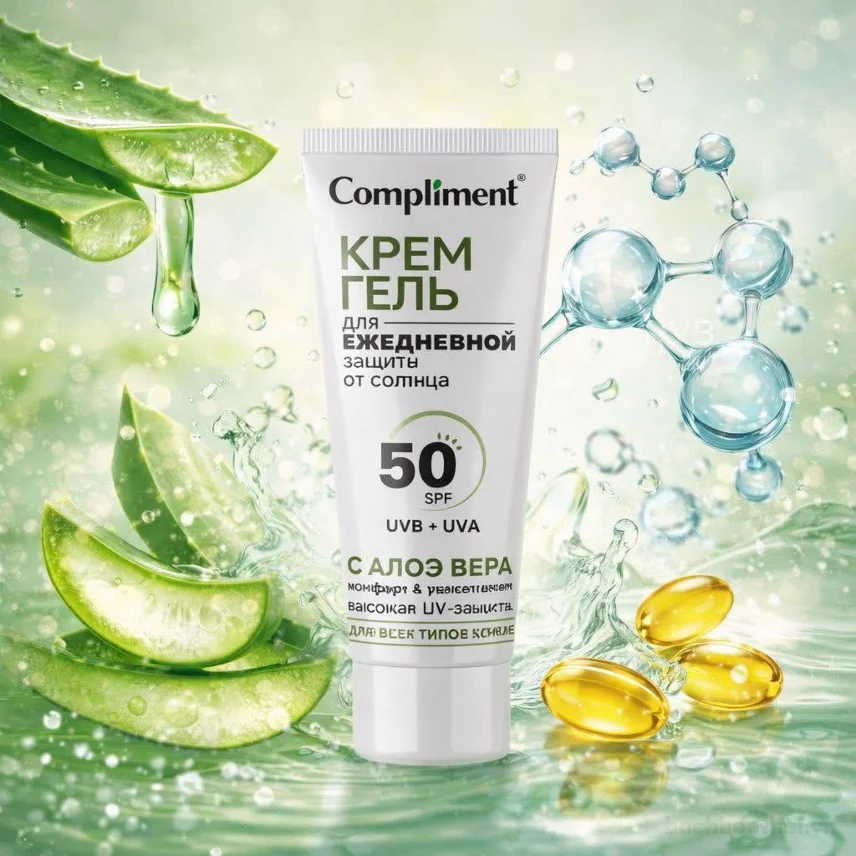 Kem chống nắng Compliment Kpem 50Spf ngăn UVB + UVA - Nga ảnh 14