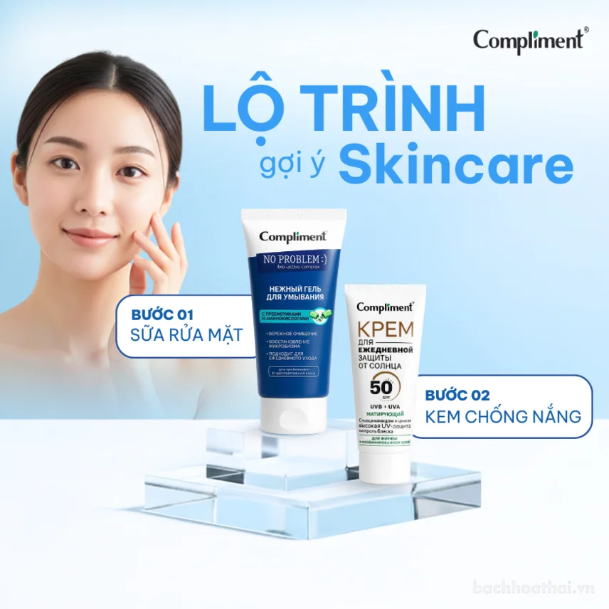 Kem chống nắng Compliment Kpem 50Spf ngăn UVB + UVA - Nga ảnh 2