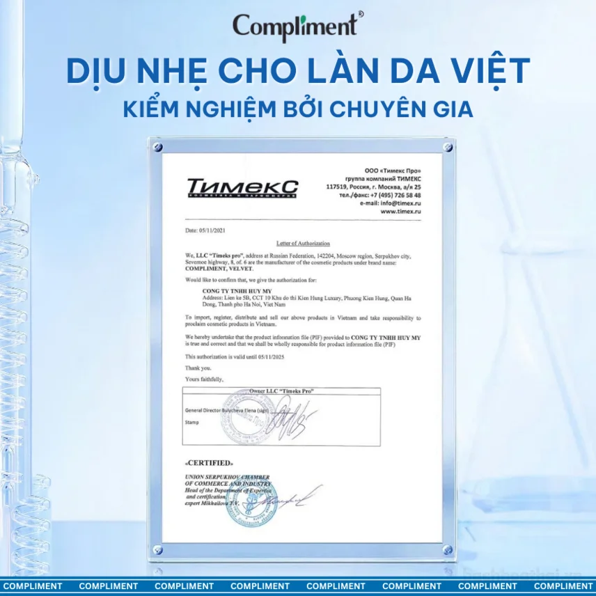 Kem chống nắng Compliment Kpem 50Spf ngăn UVB + UVA - Nga ảnh 5
