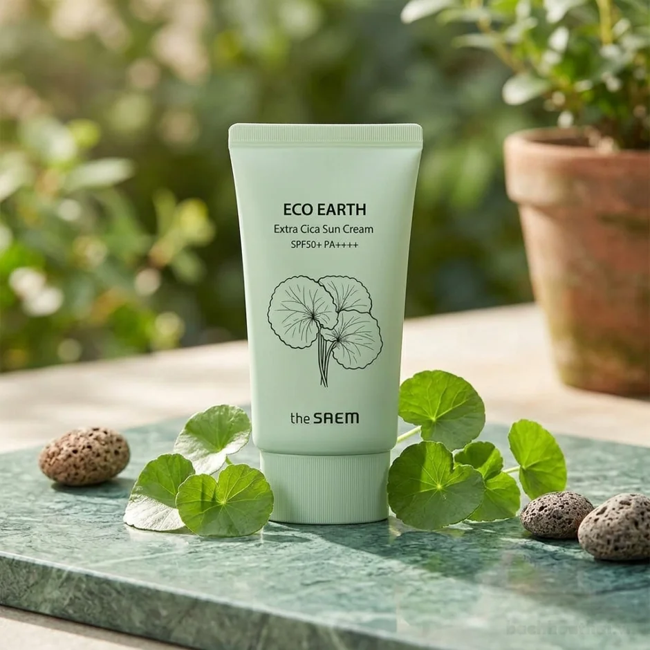 Kem chống nắng THE SAEM Eco Earth Sun Scream SPF 50+ PA++++ ảnh 2