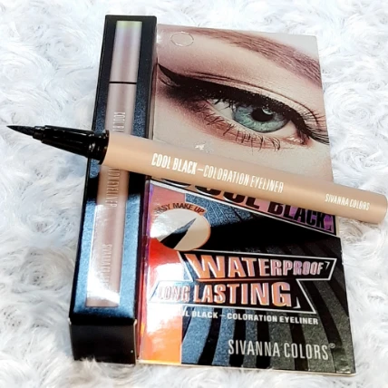 Kẻ mắt nước Cool Black Coloration Eyeliner SIVANNA COLORS Thái Lan ảnh 8