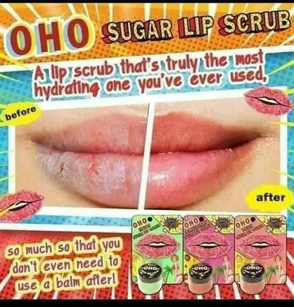 Tẩy tế bào chết môi Nitcher OHO Sugar Lip Scrub Thái Lan ảnh 8