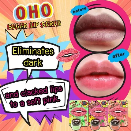 Tẩy tế bào chết môi Nitcher OHO Sugar Lip Scrub Thái Lan ảnh 4