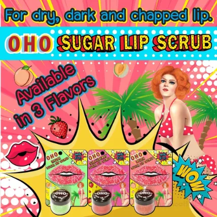 Tẩy tế bào chết môi Nitcher OHO Sugar Lip Scrub Thái Lan ảnh 12