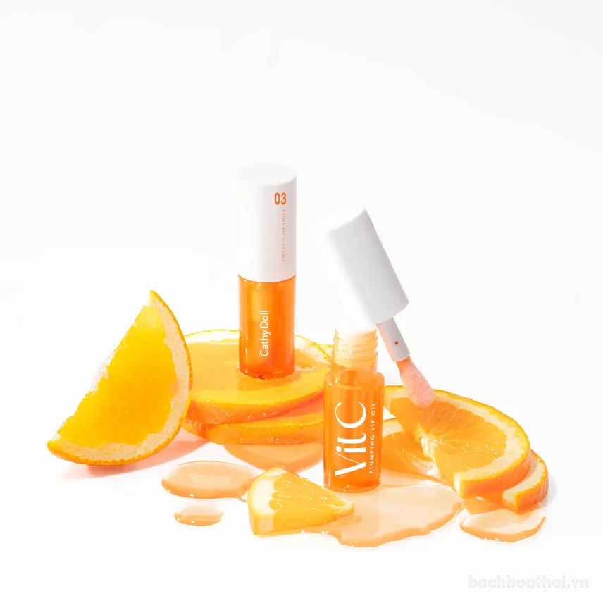 Son bóng Cathy Doll Vit C Plumping Lip Oil  ảnh 11
