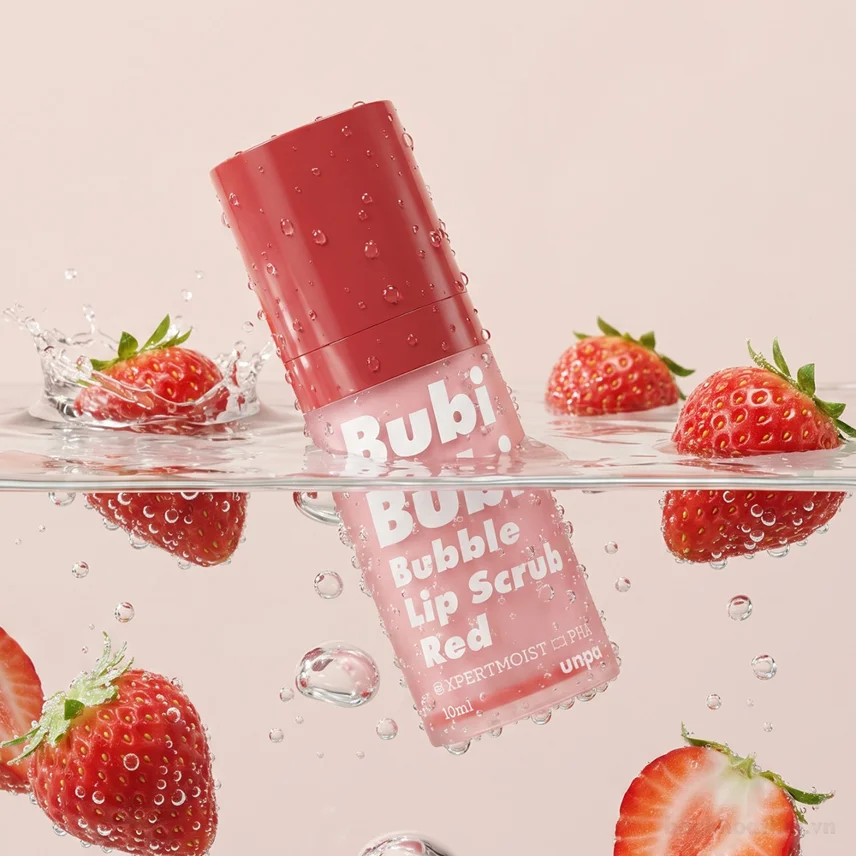 Bọt tẩy tế bào chết môi Unpa Bubi Bubi Bubble 10ml ảnh 10